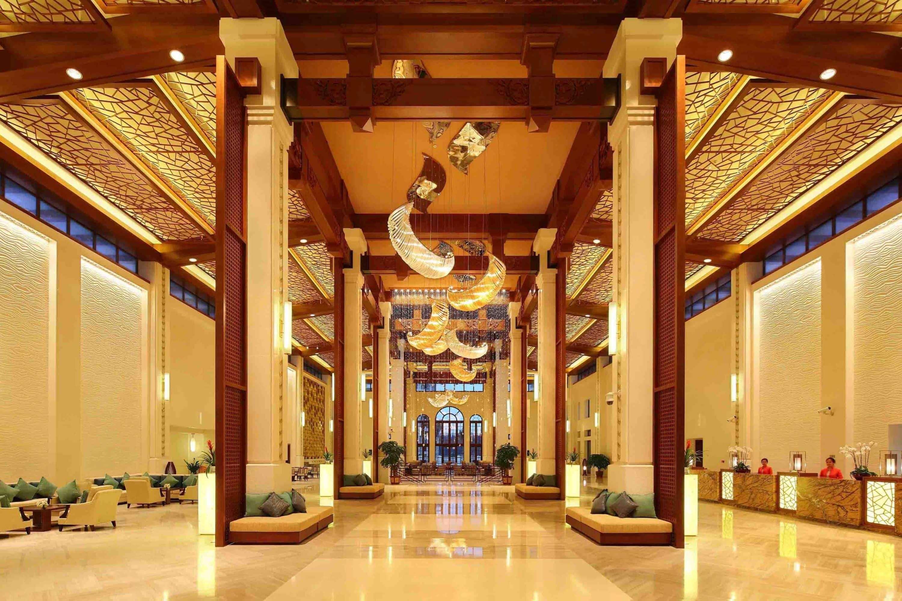วินด์แฮม แกรนด์พลาซ่า รอยัล ไห่นานหลงมูเบย์ Hotel Ledong ภายนอก รูปภาพ